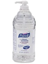 image for 68 oz Purell gel bottle ($15)