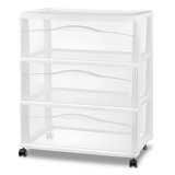 image for Storage solutions for small spaces - plastic drawers