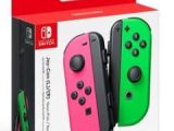 image for Nintendo Switch Joycon green pink
