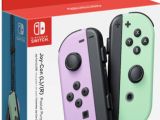 image for Nintendo switch joycons (pastel purple & green)