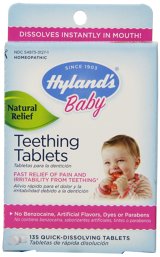 image for Hylands Baby Homeopathic Teething Tablets